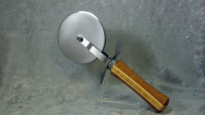 Cherry and Maple Pizza Cutter