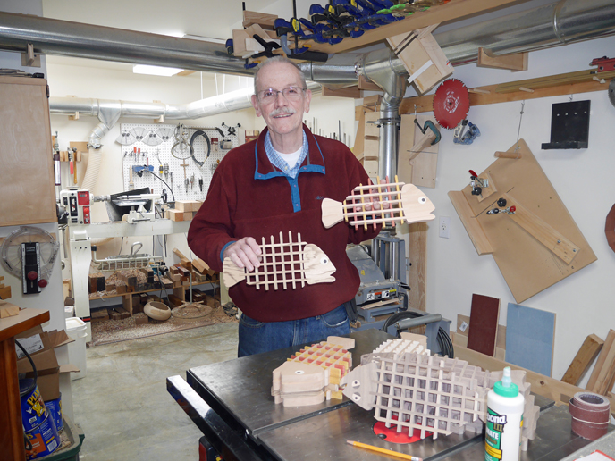 The woodworking career of Homer turner Ted Heuer