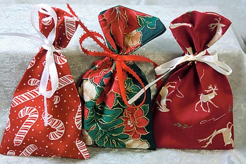 Three Gift Card Bags