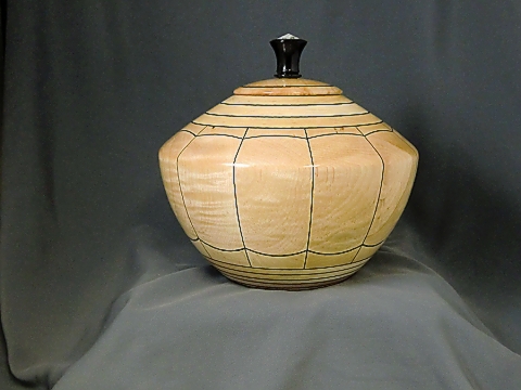 Figured Maple Stave Bowl