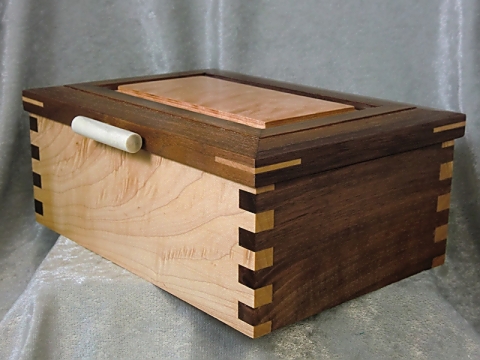 Finger Jointed Maple Box